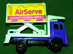 Ritka MAISTO reptéri repülő szervíz emelős kofferes teherautó fém játék kisautó a képek szerint