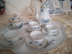 Schlaggenwald porcelán kávés készlet
