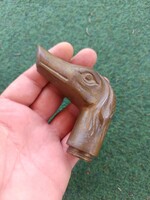 Art deco  rèz sètapálca fej kutya fej dètabot tartozèk sètabot