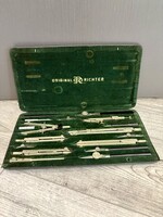 Richter Kopernikus XI hiánytalan retro körzőkészlet.