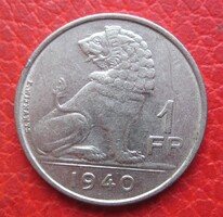 Belgium 1 frank 1940 S79)