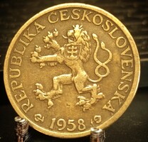 Csehszlovákia 1 korona, 1958 A11C3
