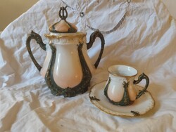 Beautiful French Porcelain Tea Set