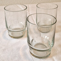 3 db retró 1,5 dl-es vizes pohár (M=8,5, D=5,5) (173.)