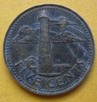 Barbados 5 cent 1993 (E13)