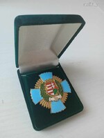1956-os Kitüntetés. 56-os Hűség a hazához Érdemkereszt. Vitézi Nagykereszt. Zománcozott. IMSZV