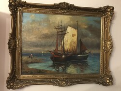 Béli Vörös Ernő " Vitorlás”