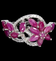 57 es Valodi Rubin 925 Ezust Gyürű