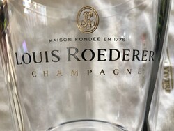 Louis Roederer Champagne átlátszó pezsgőhűtő jégveder