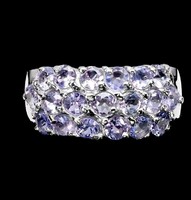 56 os Valodi Tanzanit 925 Ezust Gyürű