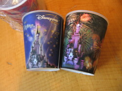 2004-es retro McDonalds Disneyland Paris pohár pár