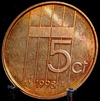 Hollandia 5 cent, 1998 A13A3