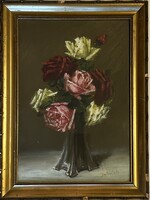 Jakubetz J. Rózsás :Csendélet