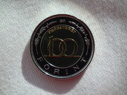 1996 BU bikolor 100 Forint PRÓBAVERET