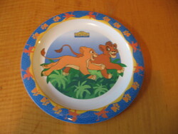 Retro Disney Oroszlánkirály melamin tányér