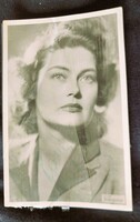 1942 KARÁDY KATALIN SZÍNÉSZ MOZI SZTÁR DÍVA AUTOGRÁF SAJÁTKEZÜLEG ALÁÍRT DEDIKÁLT FOTÓLAP FÓLIÁZOTT
