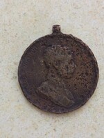 Ferenc József. Bronz vitézségi érem. Kitüntetés. I.VH. Der Tapferkeit.