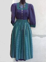 SALZBURGER DIRNDL Oktoberfest maxi ruha köténnyel 40-es