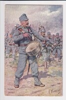 I.vh katonai képeslap: "Roham"