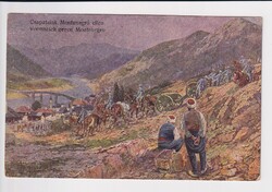 H katonai képeslap: "Csapataink Montenegró ellen"
