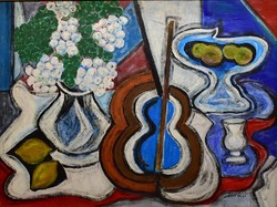 Paróczi Ágnes (1937 -): KUBISTA CSENDÉLET