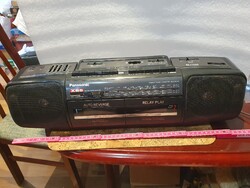 Retro panasonic kazettás sétálómagnó RX-FT550 XBS boombox hi-fi újszerű 29