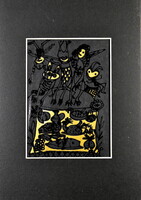 Schéner Mihály (1923 - 2009) " VACSORA "