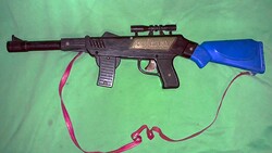 1970. magyar trafikáru hangot adó GÉPPISZTOLY játék fegyver RITKA - PATENT ÁLLAPOT a képek szerint