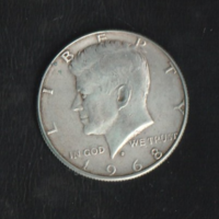 Half Dollar 1968 Kennedy