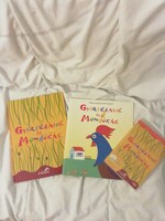 Gyerekdalok és mondókák könyv füzet, 2db CD együtt,újszerű, gyönyörű ajándéknak is lehet, nagyméretű