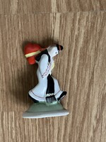 Tündéri Herendi kis méretű, ritka népviseletes legény.