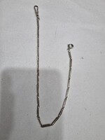 Régi ezüst zsebóra lánc