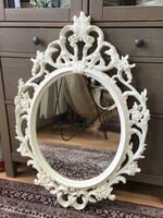 Régi IKEA Design műanyag keretes fali tükör