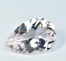 Morganit drágakő Braziliaból csepp alakú 0.9ct és 1,4ct es 2ct