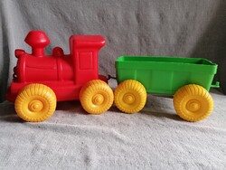 Retro húzható trafikos vonat