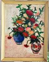 SCHÉNER MIHÁLY-Virágcsendélet-