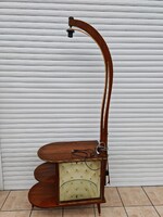 Art Deco Wilhelm Krechlok lámpa és bárszekrény (foglalkozós)