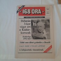 Mester Ákos: A 168 óra 1989-es évfolyamának reprint kiadványa (1989.V.-XII. hó)  1999.