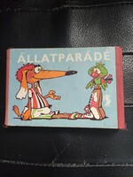 Állatparádé-Mini leporellós könyv.
