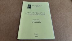 Dr. Liebmann Lajos - Vállalati gazdaságtan I. - Károly Róbert Főiskola 2005 Gyöngyös