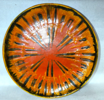 Major János kerámia felitányér