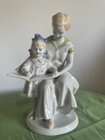 Orosz porcelán szobor