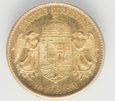 1914 10 korona ANACS MS 60 tokozva RRR!