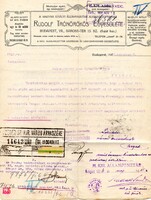 Régi levél: Rudolf Trónörökös Egyesülete. Budapest.