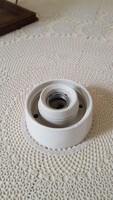 Régi,porcelán kültéri lámpa,istálló lámpaalj, foglalat