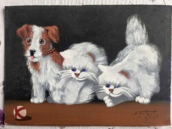 G. Szabó Lajos festmény