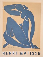 Henri Matisse - Kék akt II. - művészeti plakát poszter
