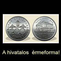 EZÜST 200 FORINT MAGYARORSZÁG - 1992 - fényes - 12 GR -TISZTA EZÜST!