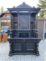Neoreneszánsz tálalószekrény