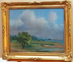 Tunyogi Szűcs Sándor (1890-1974) : Balatonpart